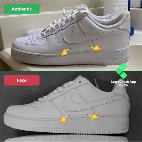 how to tell if your nike air forces are fake|how to spot a fake nike.